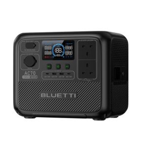 BLUETTI AC70 Portable Power Station, 768Wh LiFePO4 Battery,